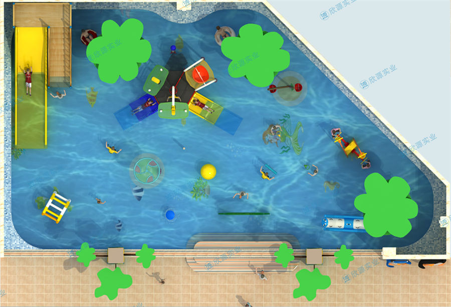 280平方室内水上乐园整体规划方案
