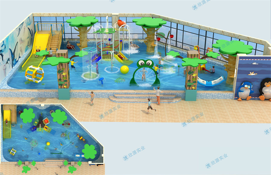 280平方室内水上乐园整体规划方案