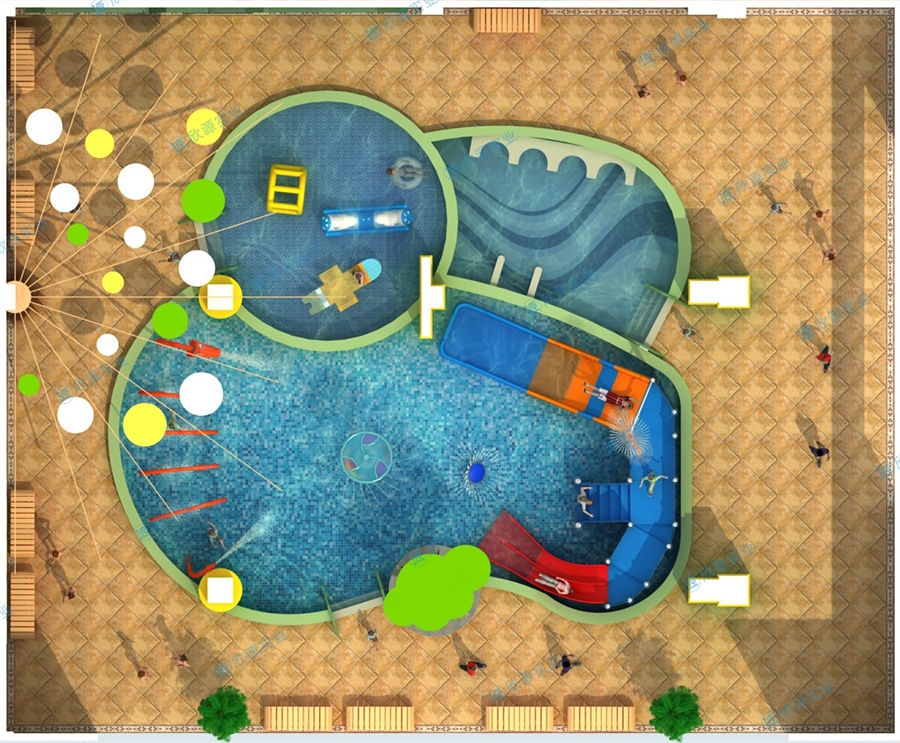 190平方室内水上乐园整体规划方案