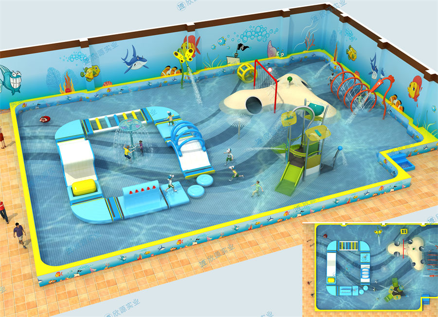 488平方室内水上乐园规划方案