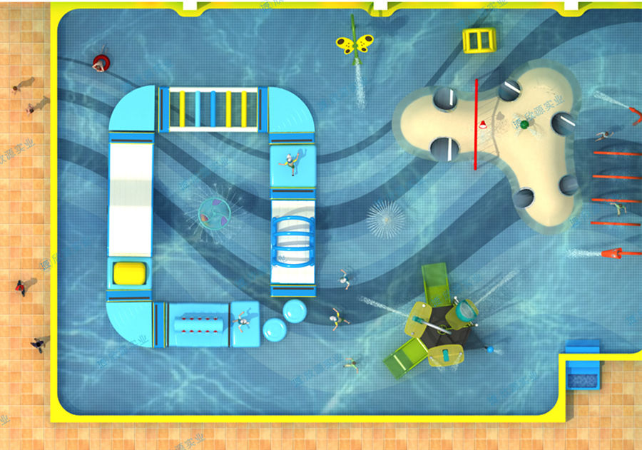 488平方室内水上乐园规划方案