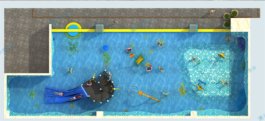 ​150平方温泉水上乐园规划方案