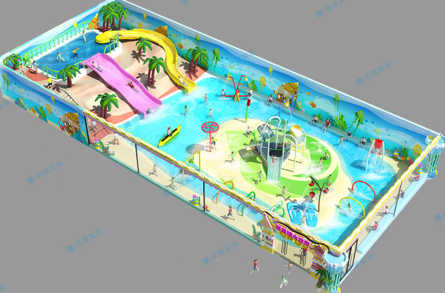 540平方室内水上乐园规划方案