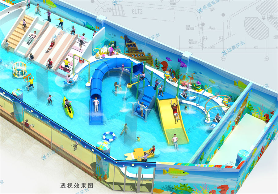 ​431平方室内水上乐园规划方案