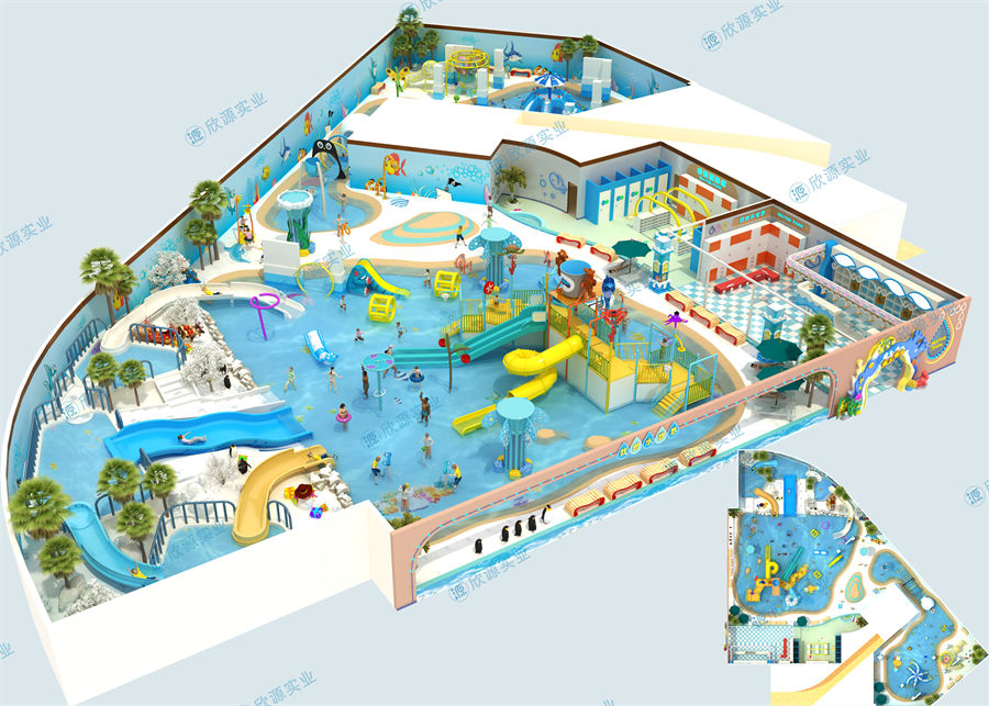 1800平方室内水上乐园规划方案