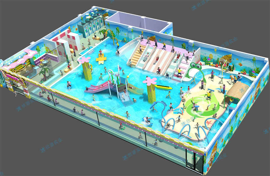 538平方室内水上乐园规划方案