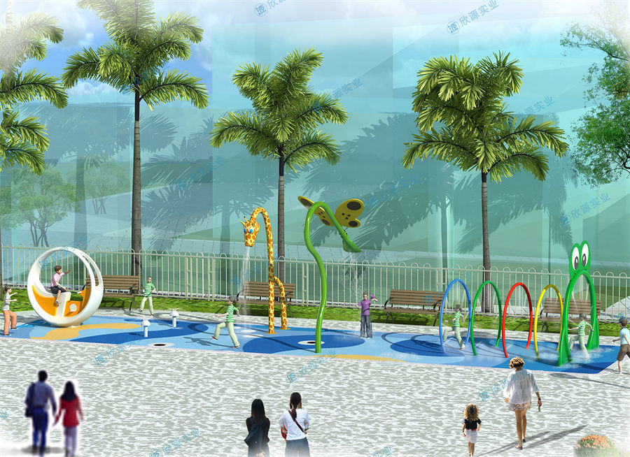 60平方室外水上乐园规划方案