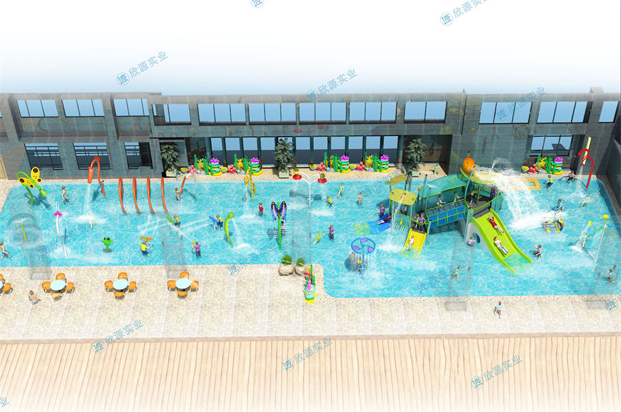 472平方温泉水上乐园规划方案