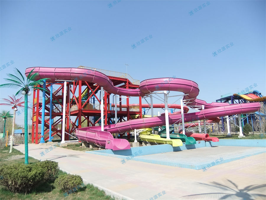 螺旋滑梯水上乐园大型滑梯