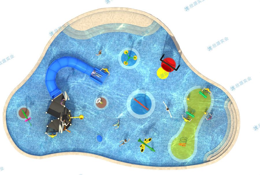 200平方温泉水上乐园规划方案a