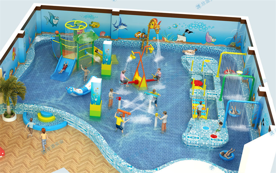 604平方温泉水上乐园规划方案