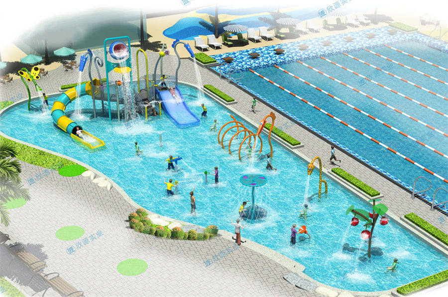 363平方室外水上乐园规划方案