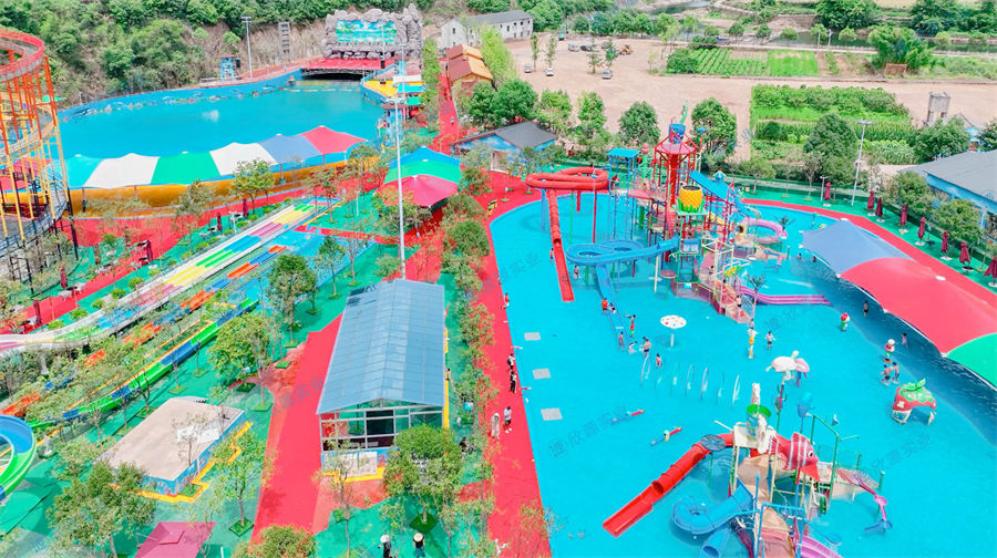 亚马逊风情主题水寨水屋