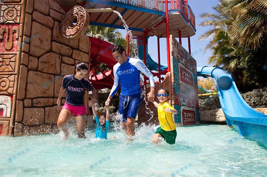 玛雅风情主题水寨水屋