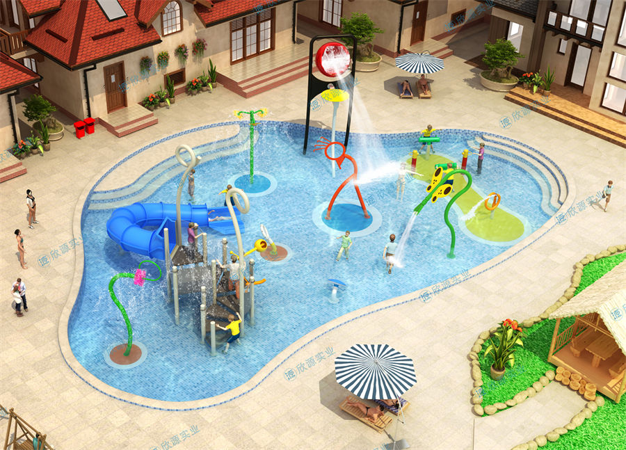 200平方温泉水上乐园规划方案a