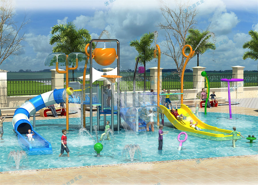 587平方室外水上乐园规划方案