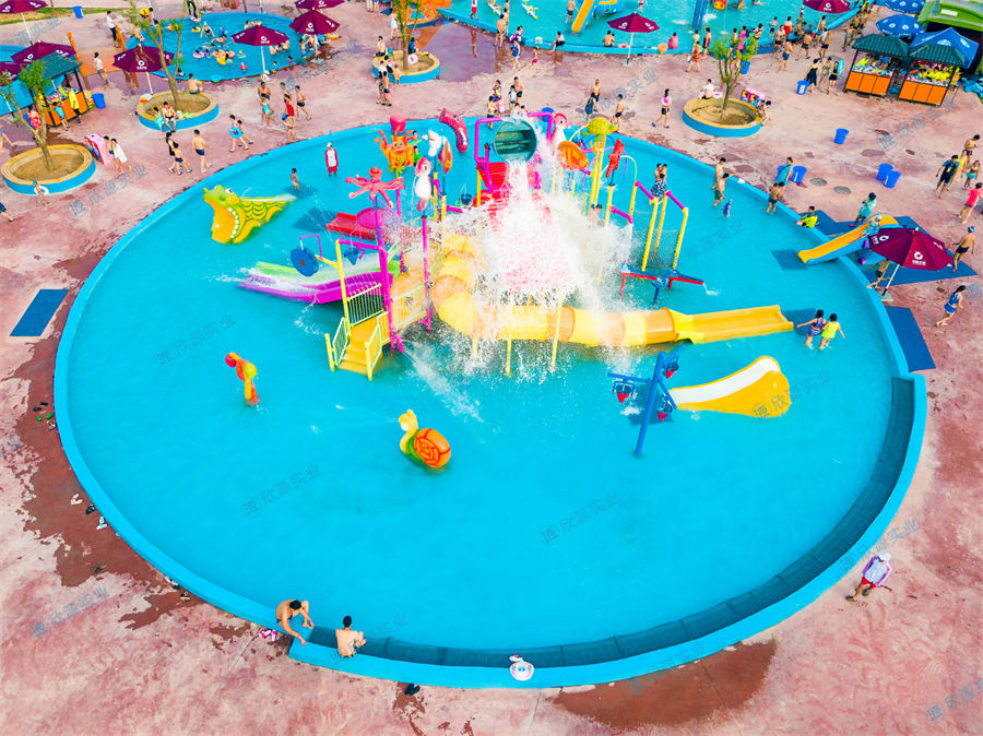 海洋主题水寨水屋