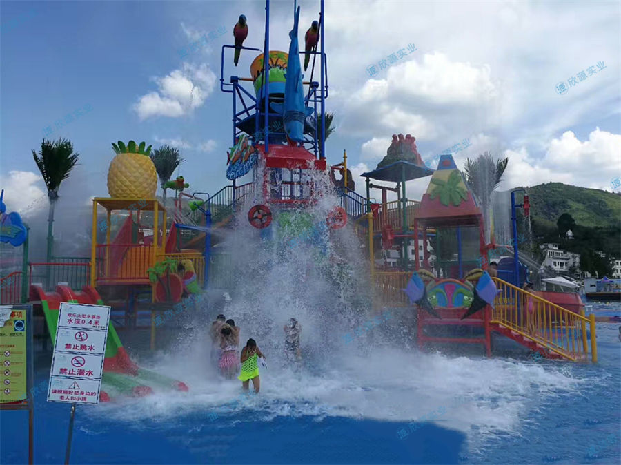 亚马逊风情主题水寨水屋