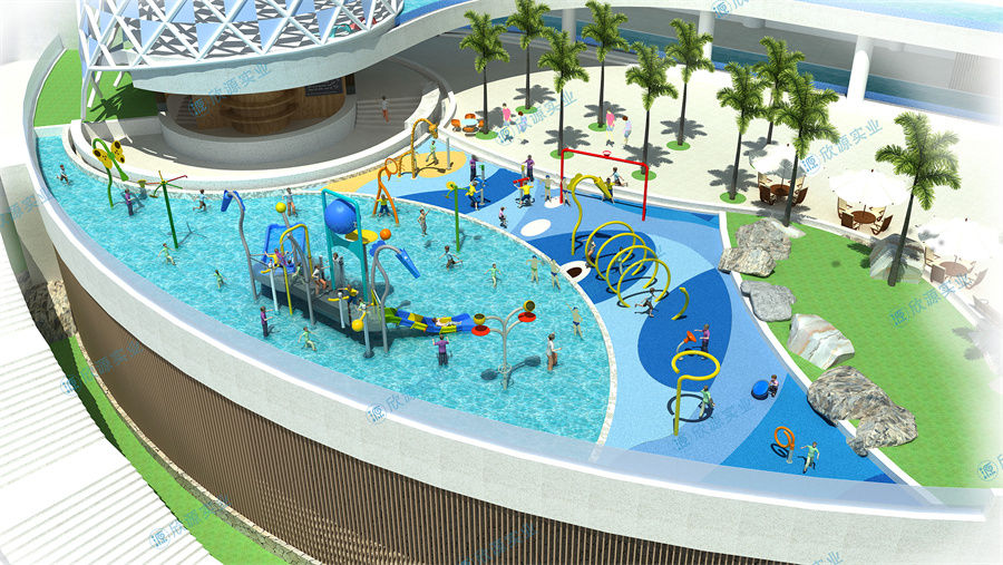 462平方室外水上乐园规划方案