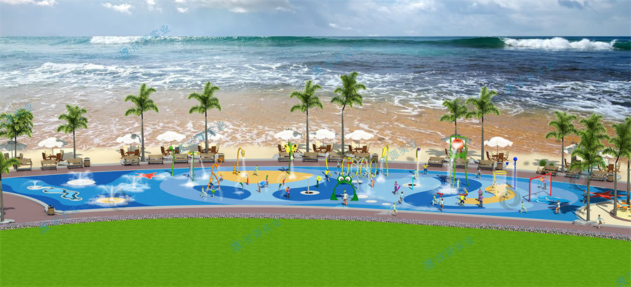 1200平方室外水上乐园规划方案