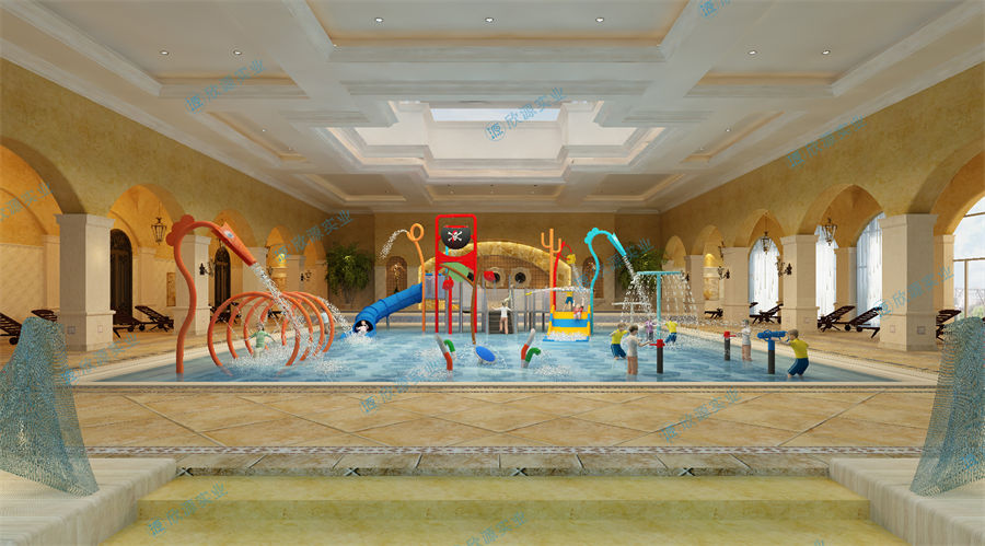 315平方温泉水上乐园规划方案