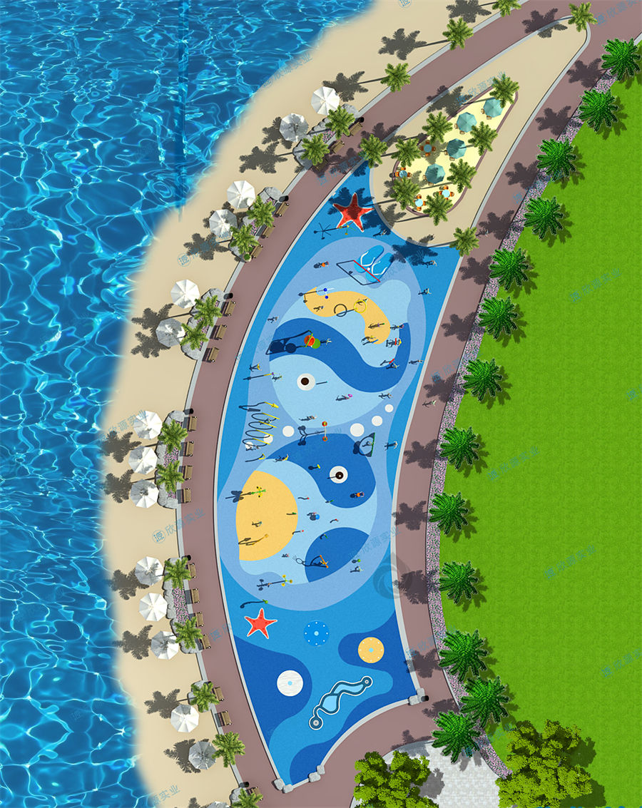 1200平方室外水上乐园规划方案
