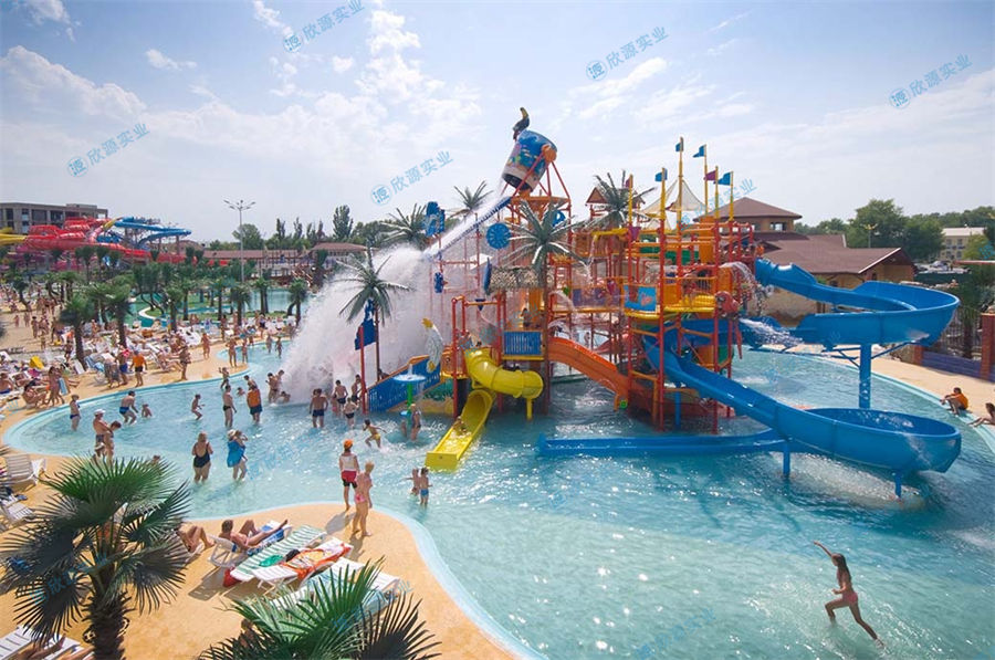 亚马逊风情主题水寨水屋