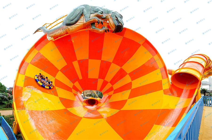 大喇叭水上大型滑梯