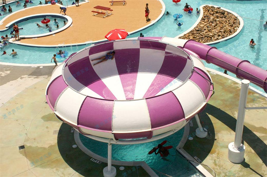 太空盘水上乐园大型滑梯