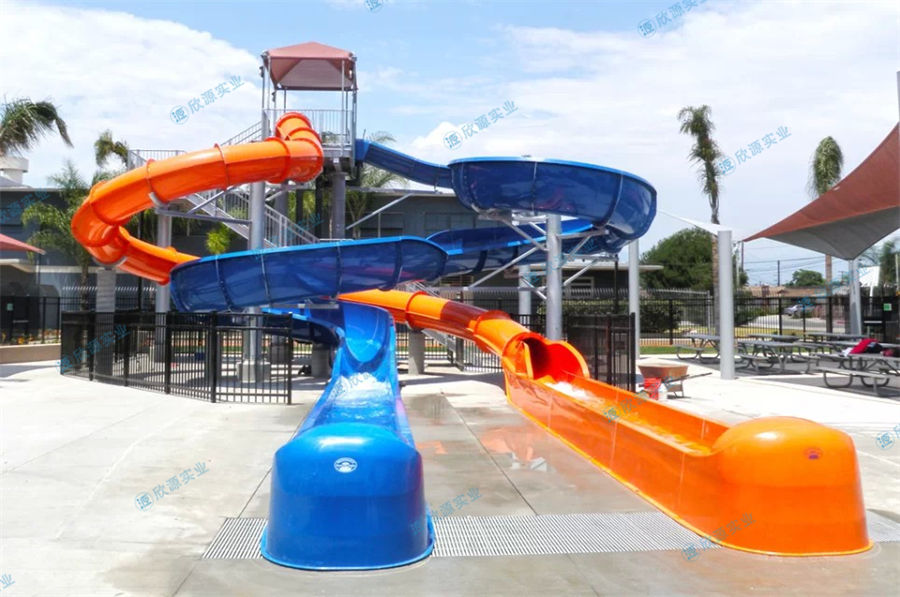 螺旋滑梯水上乐园大型滑梯