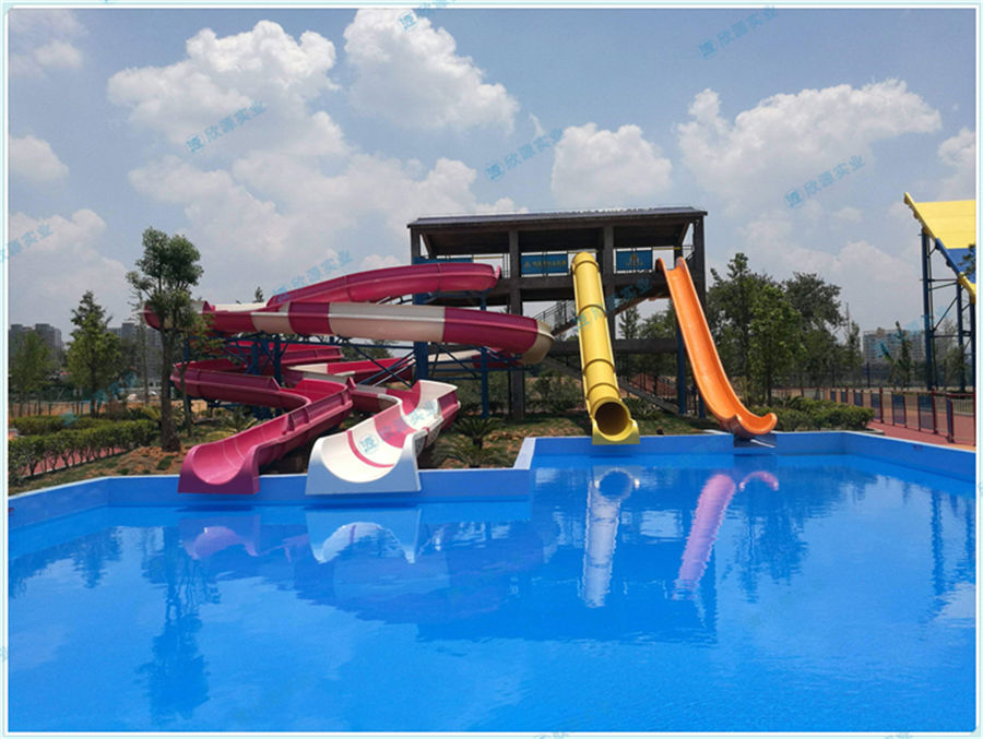 雪橇炮筒滑梯水上乐园大型滑梯