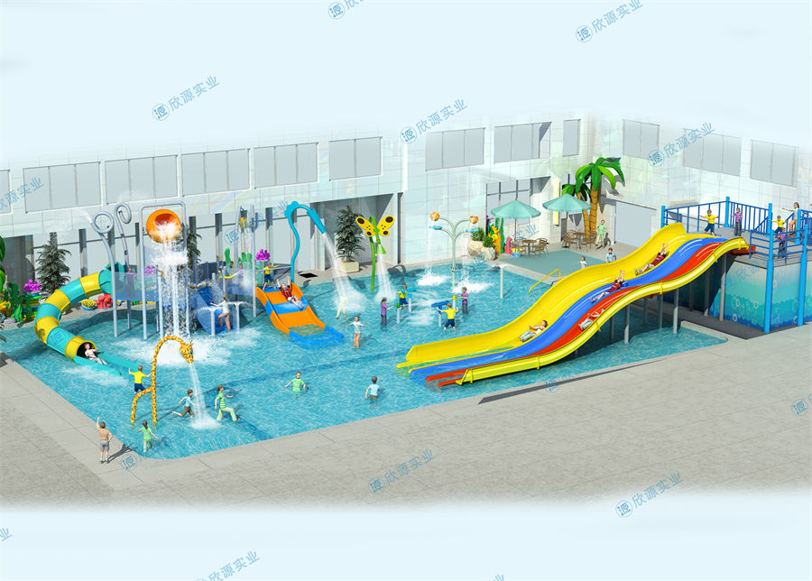 520平方温泉水上乐园规划方案