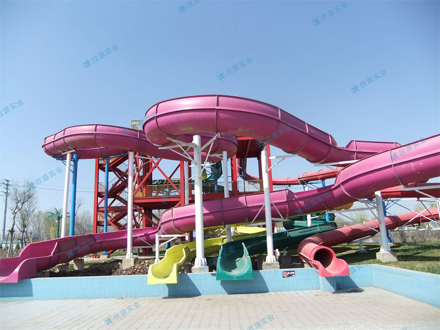 螺旋滑梯水上乐园大型滑梯