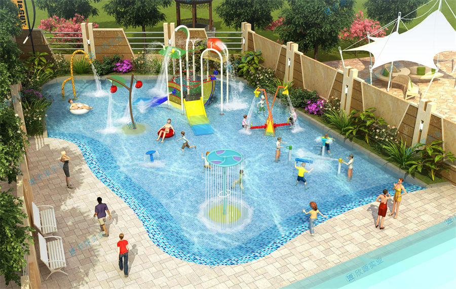 300平方室外水上乐园规划方案