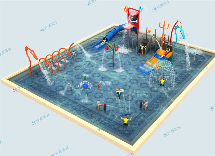 315平方温泉水上乐园规划方案