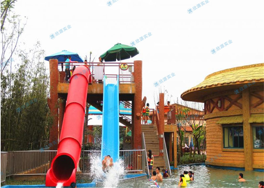 雪橇炮筒滑梯水上乐园大型滑梯