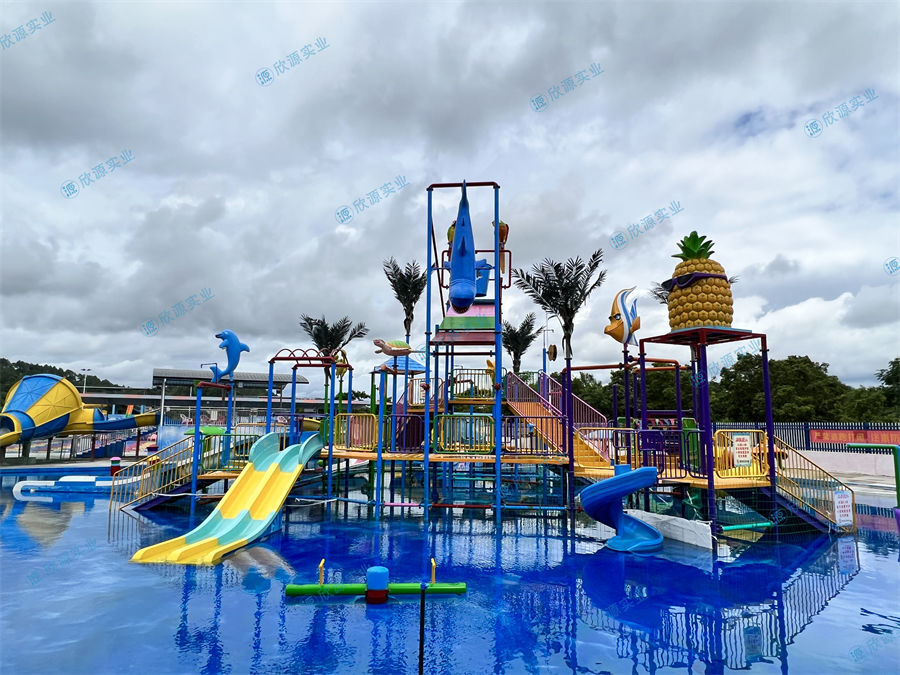 亚马逊风情主题水寨水屋