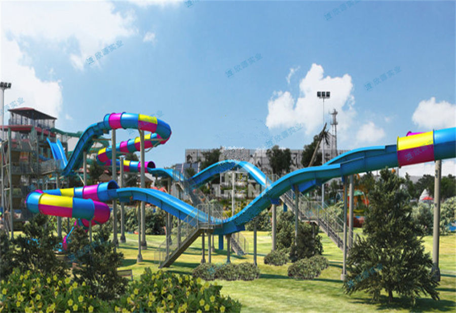 水上飞龙水上乐园大型滑梯