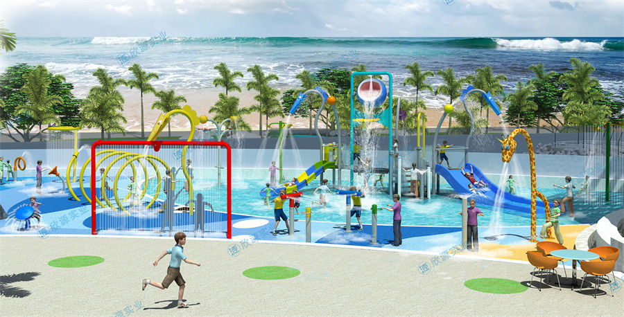 462平方室外水上乐园规划方案