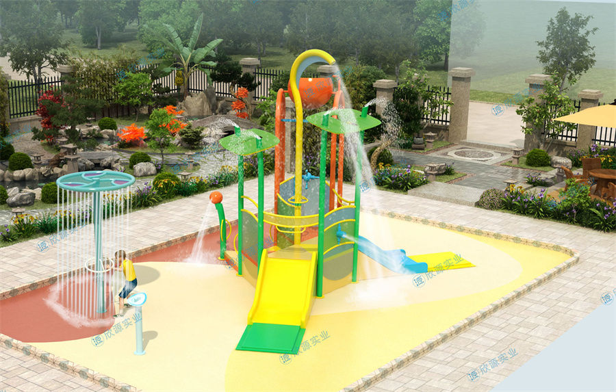 96平方室外水上乐园规划方案