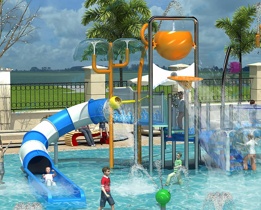 XY06-戏水屋滑梯