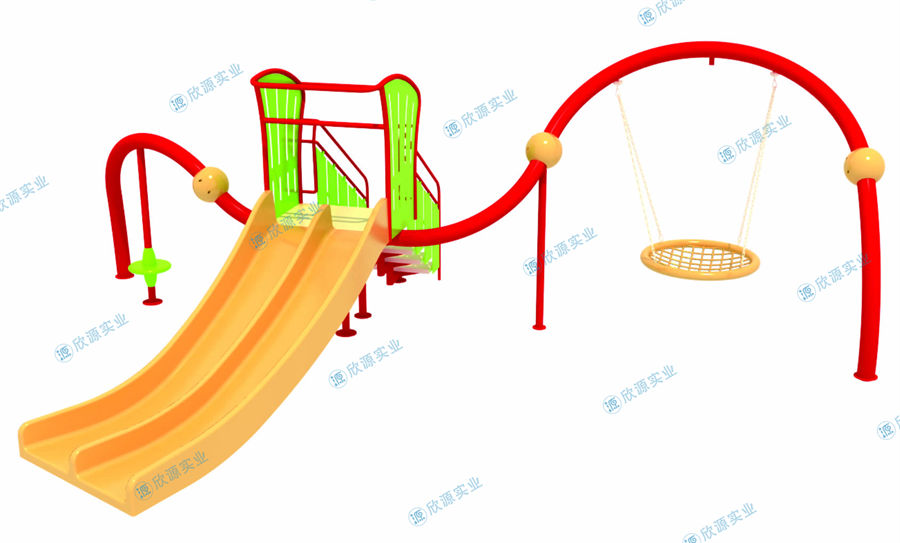 XY10-戏水屋滑梯