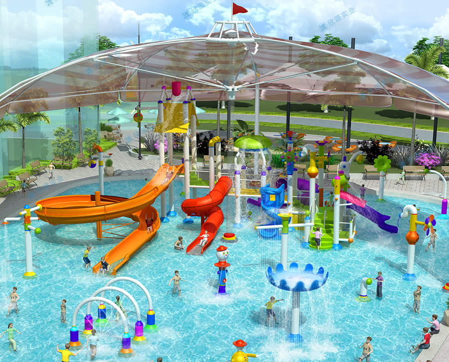 XY08-戏水屋滑梯