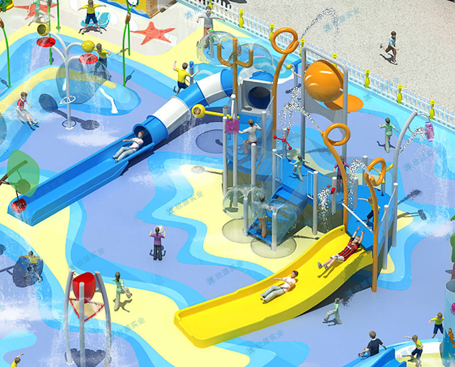 XY07-戏水屋滑梯