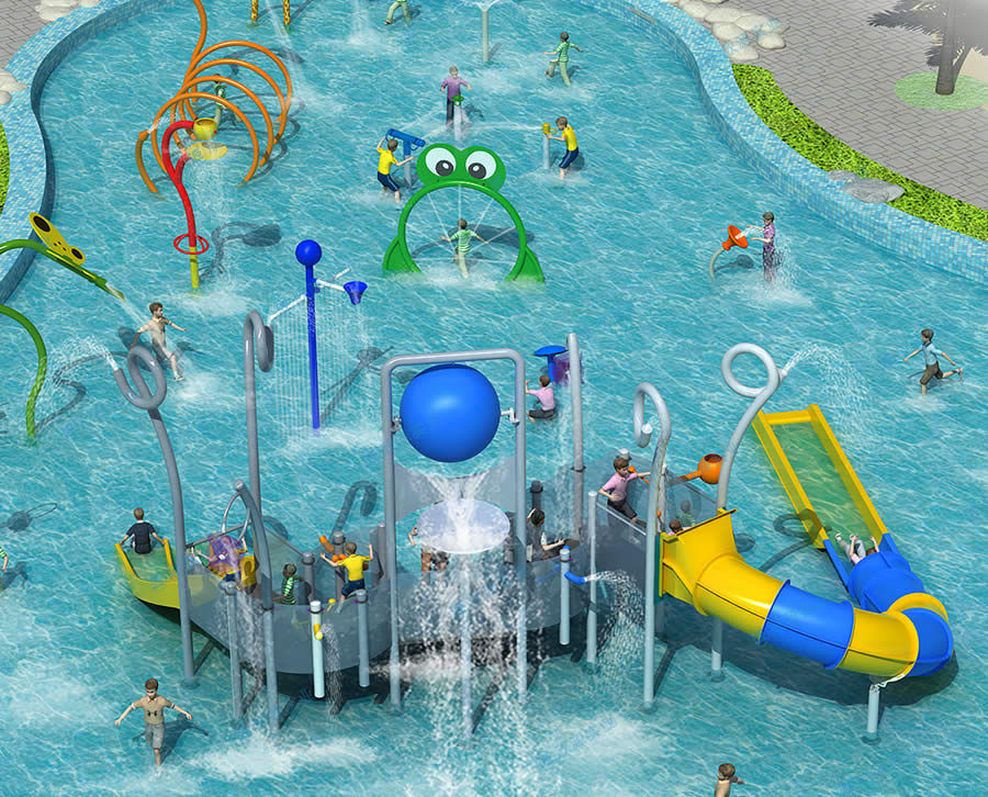 XY04-戏水屋滑梯