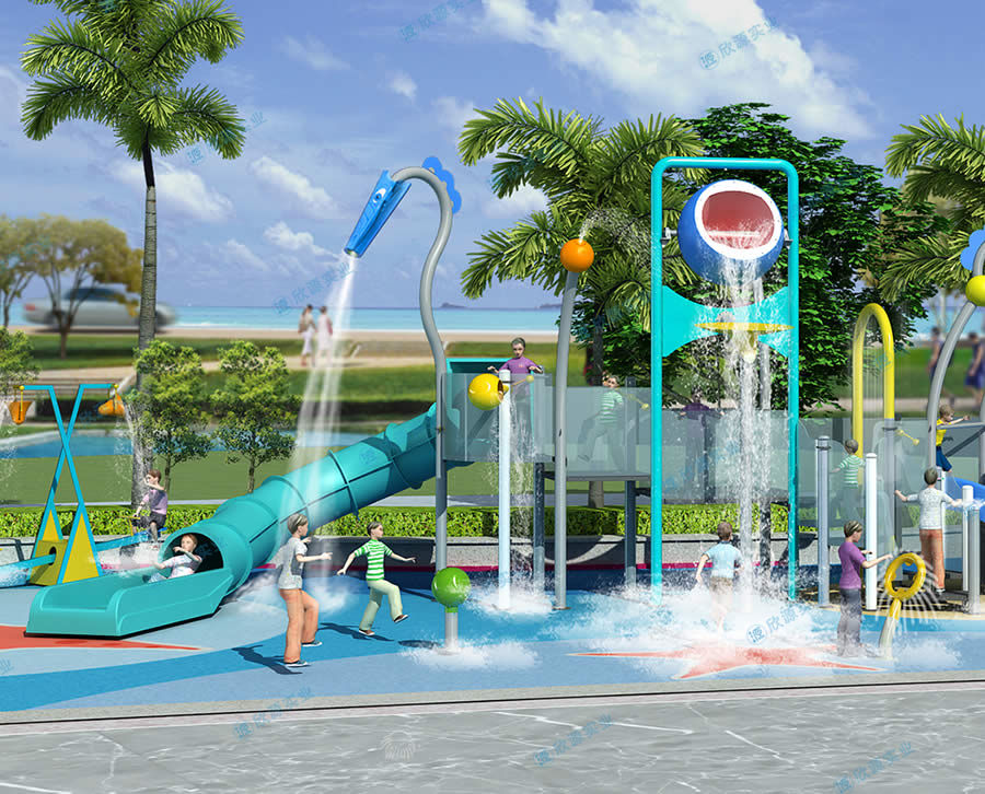 XY02-戏水屋滑梯