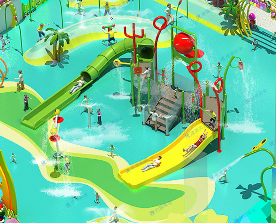 XY07-戏水屋滑梯