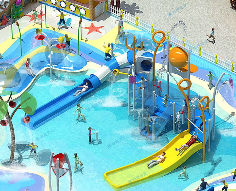 XY07-戏水屋滑梯