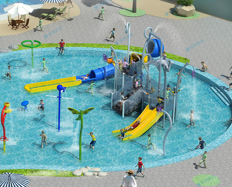 XY04-戏水屋滑梯