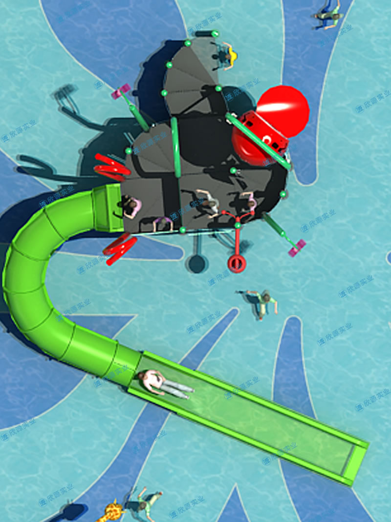 XY01-戏水屋滑梯